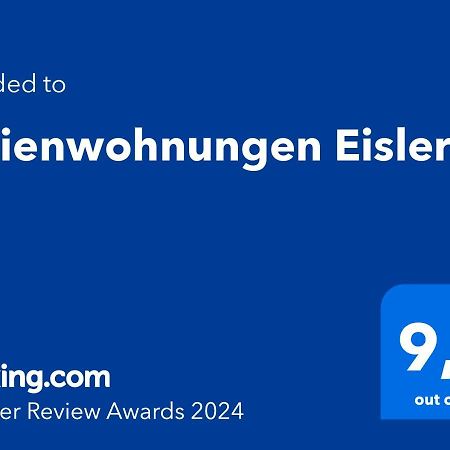אבנסברג Ferienwohnungen Eisler מראה חיצוני תמונה